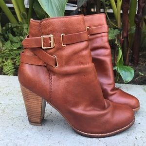SOLD Joie “Easton” Leather Ankle Boots 38.5 (sz 8)